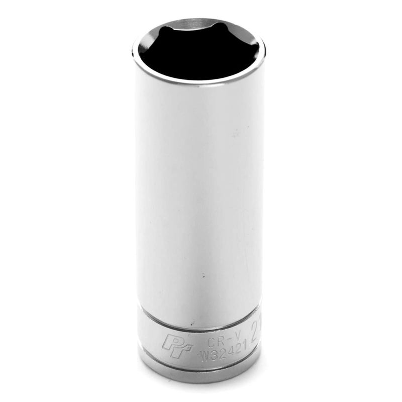 Performance Tool W32421 1/2 Drive 6-Point Socket, 21mm